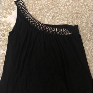 Women’s one shoulder tank top